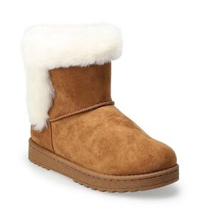 So Faux Fur Boots NWOT Pauline